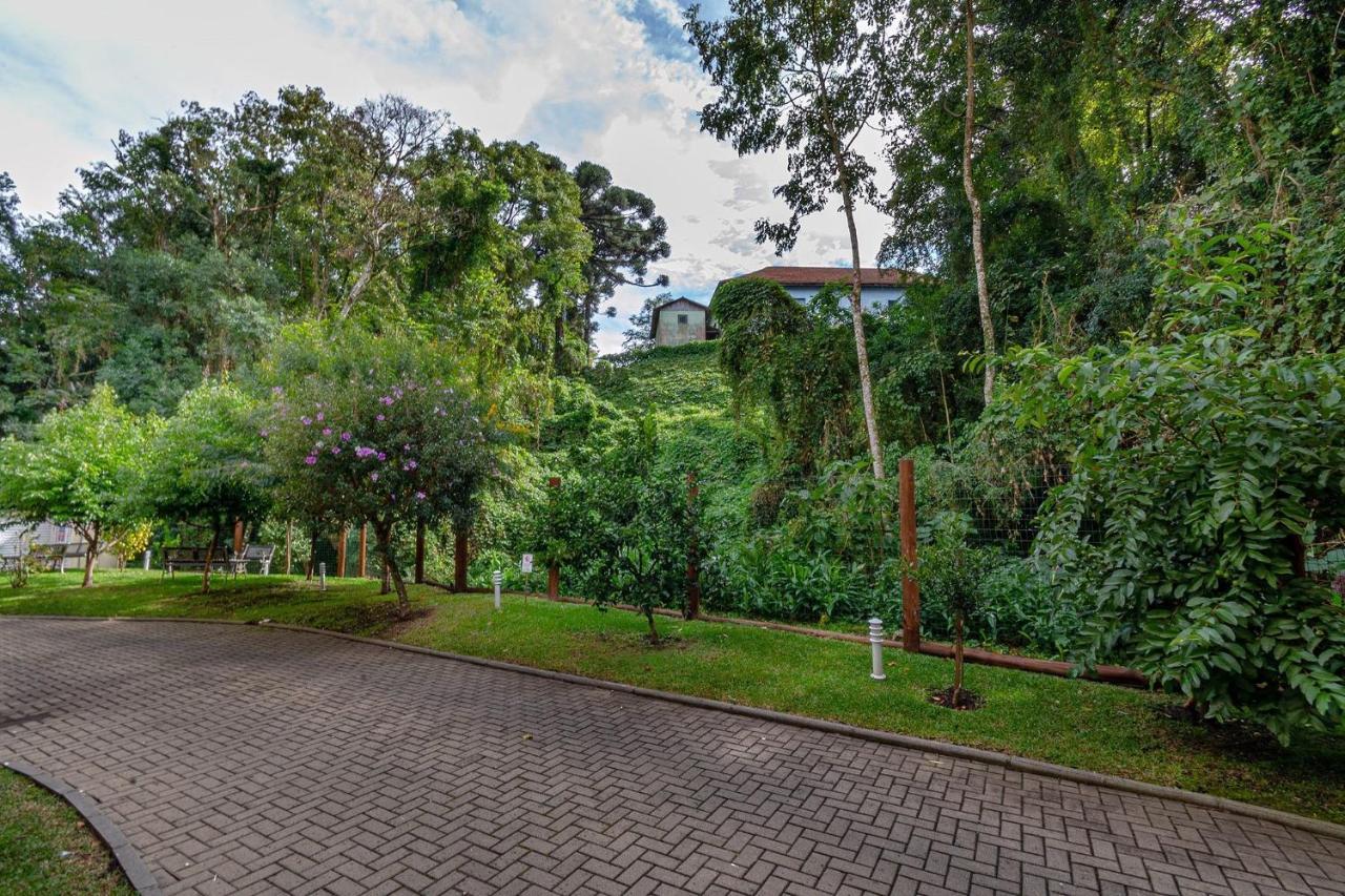 Rosa Edificio Parque Da Vinicola Apartment Gramado Exterior foto