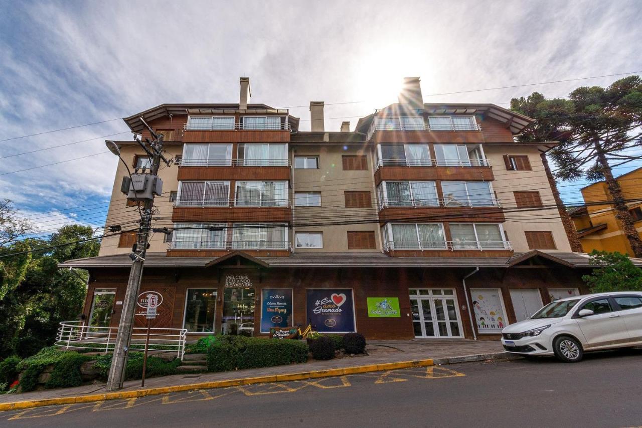 Rosa Edificio Parque Da Vinicola Apartment Gramado Exterior foto